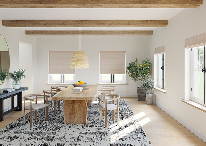 Stockholm, Linen - Roman Blind - Image 8